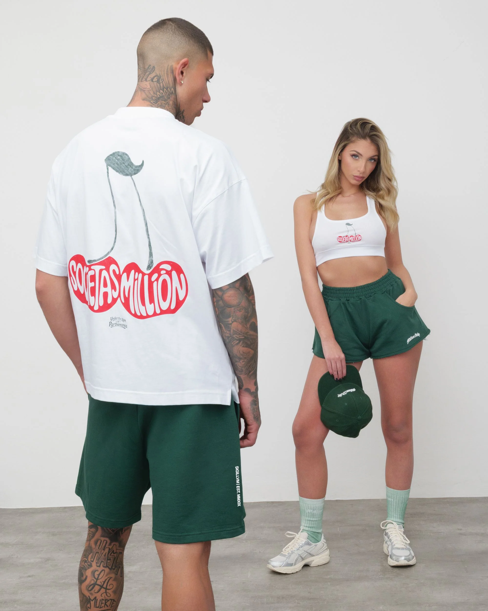 T-Shirt Ciliegie Bianca - Image 7