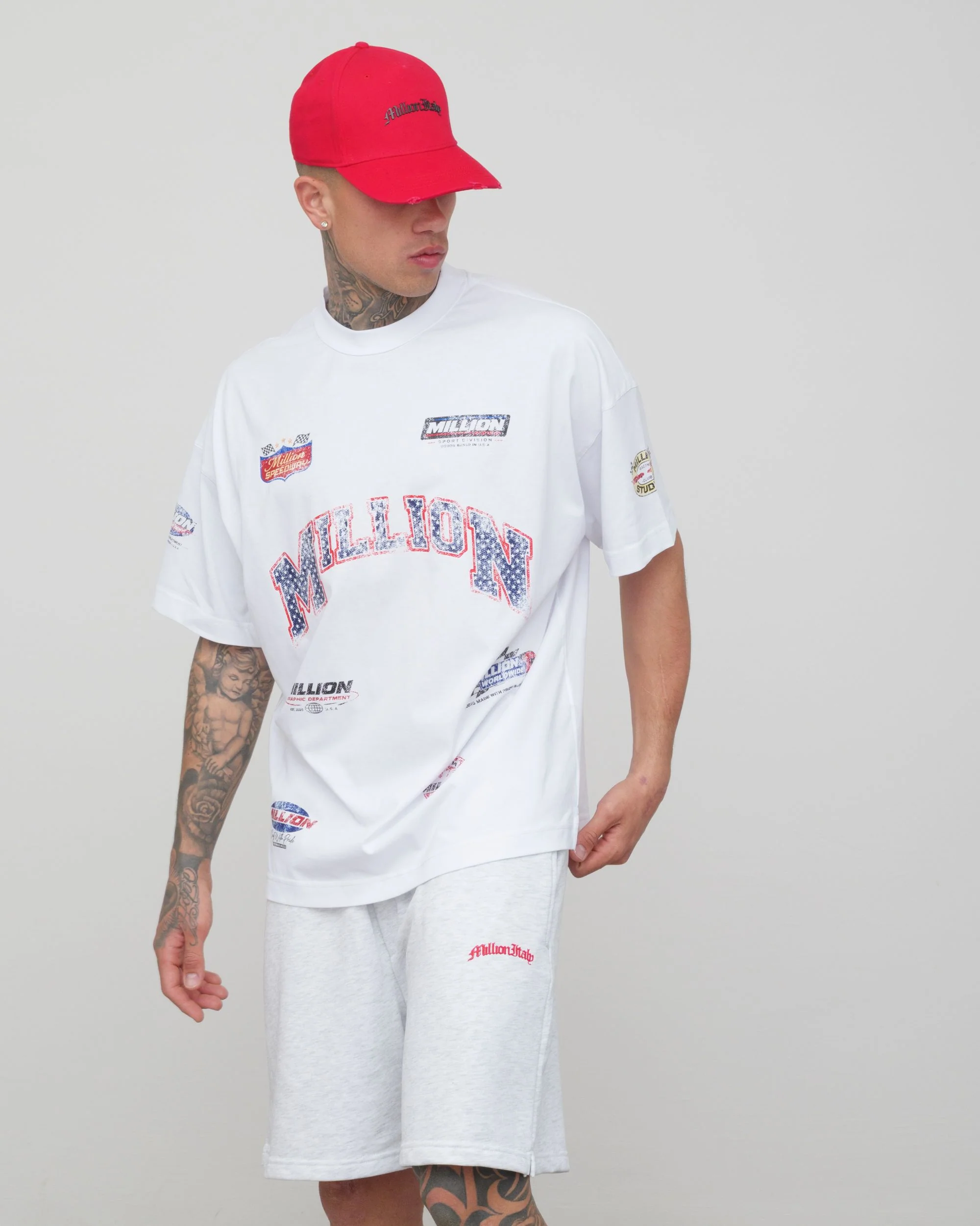 T-Shirt Racing Bianca - Image 3