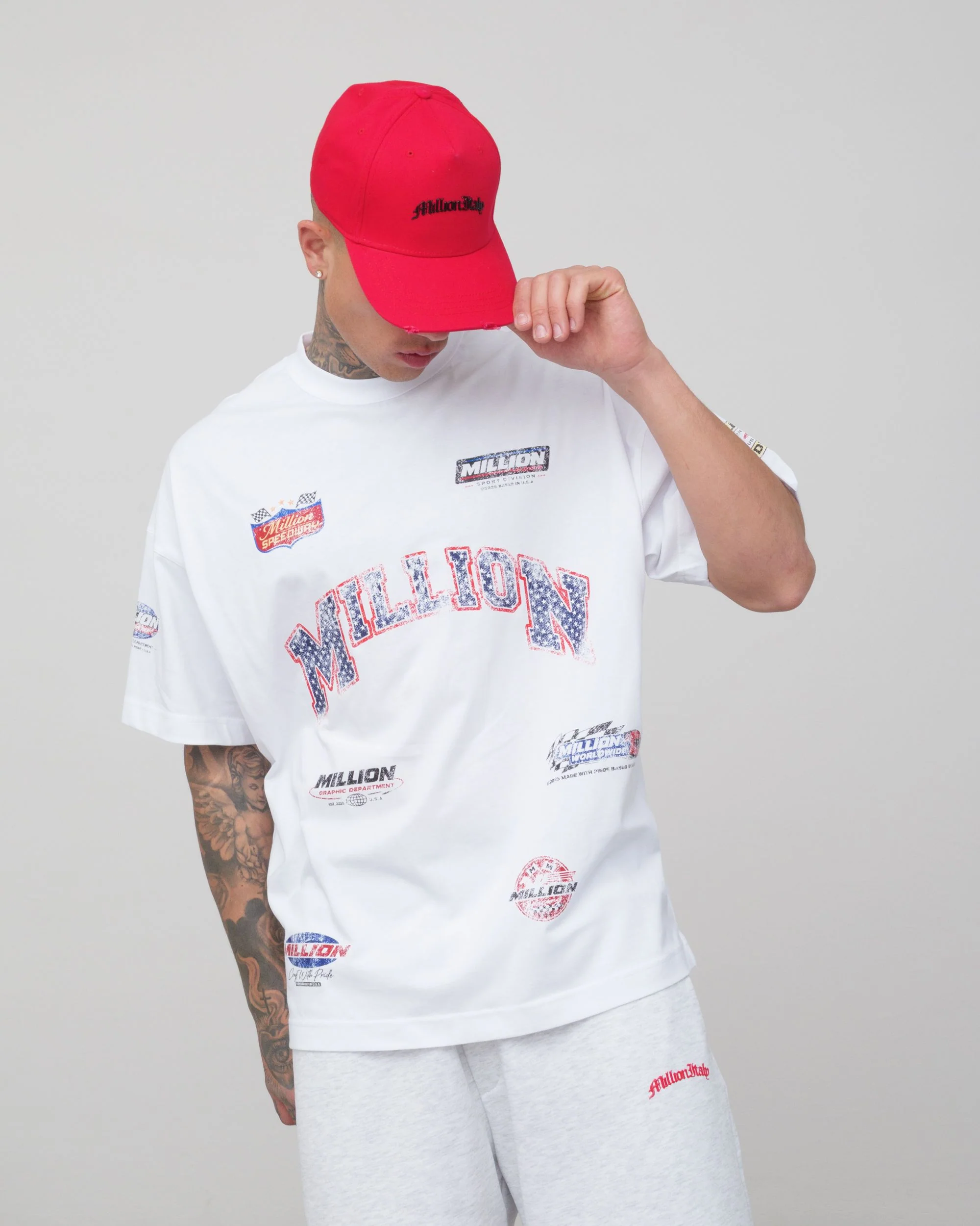 T-Shirt Racing Bianca - Image 5