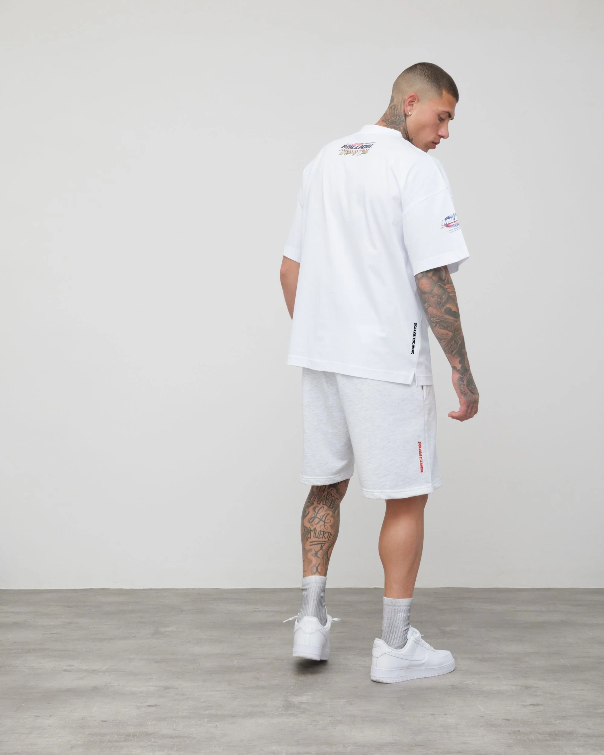 T-Shirt Racing Bianca - Image 6